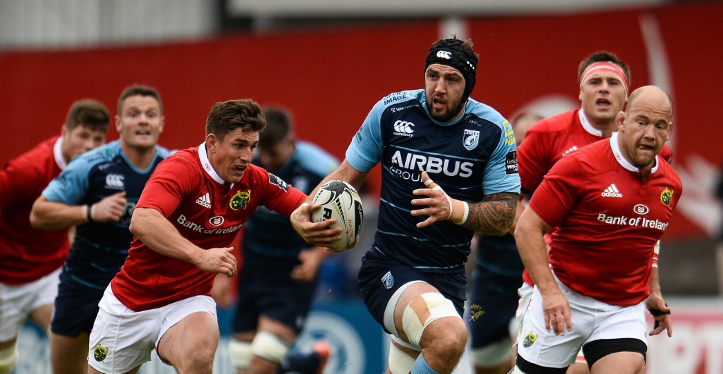 Munster Rugby 35   Cardiff Blues 27 