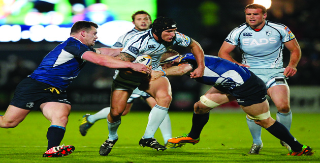 Leinster  59 Cardiff Blues 22