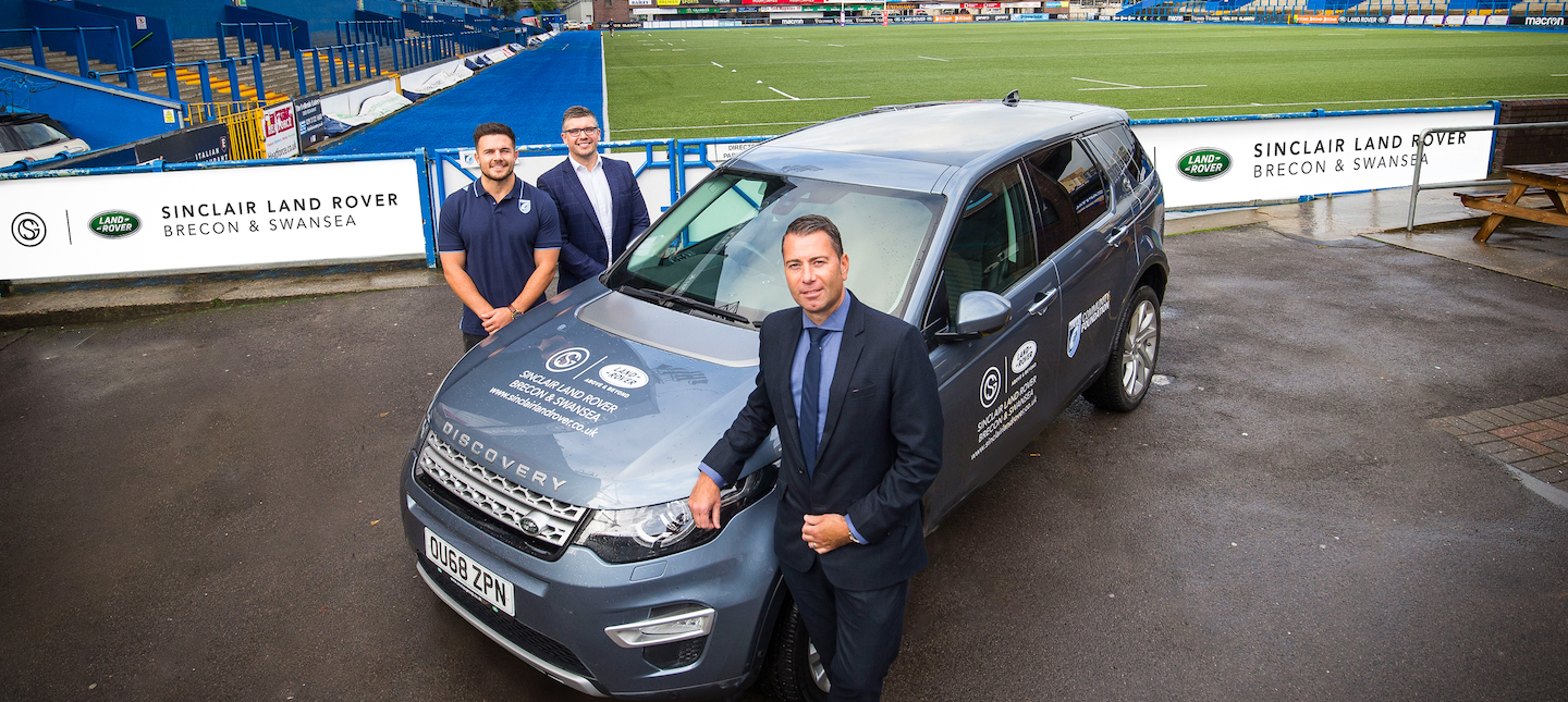 Sinclair Land Rover Partner With Cardiff Blues Cardiff Rugby Sinclair Land Rover Partner With Cardiff Blues Cardiff Rugby