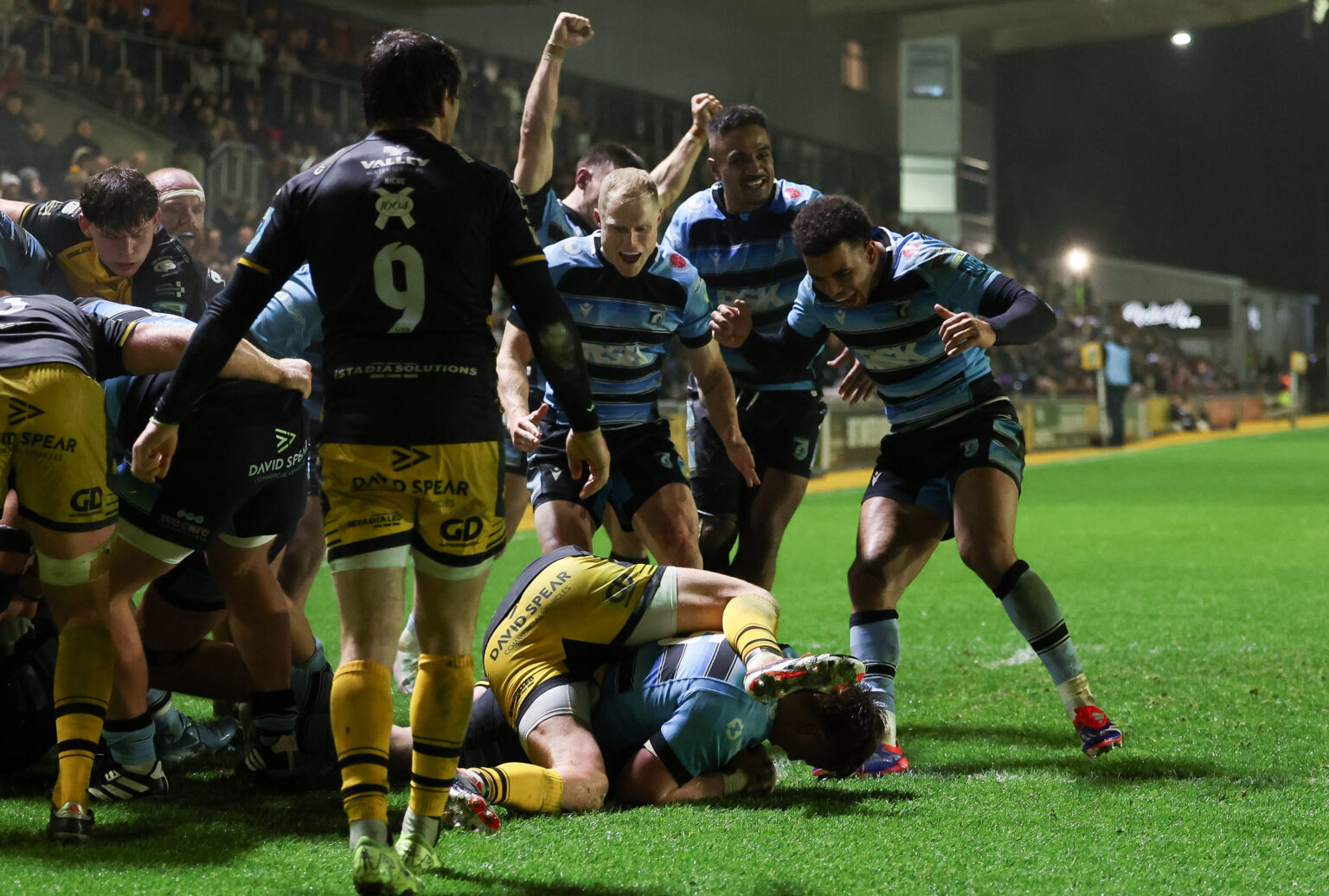 Dragons RFC 22 - 24 Cardiff - Cardiff Rugby