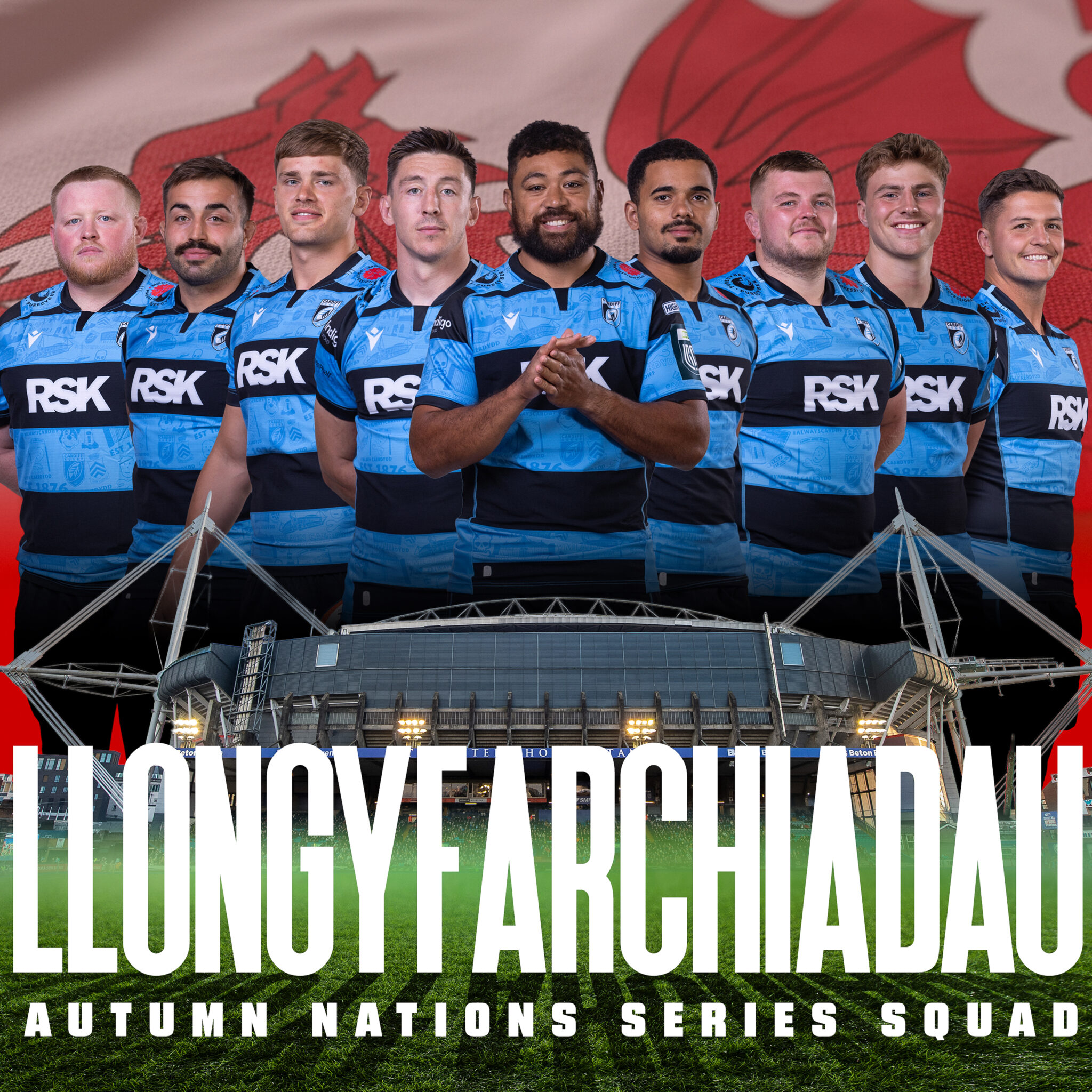 Nine Blue & Blacks named by Wales - Cardiff Rugby